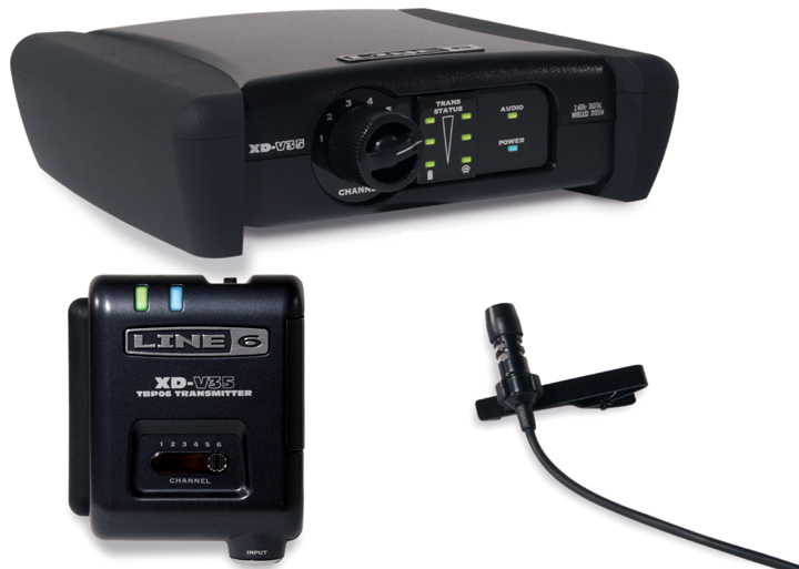 Line 6 XD-V35L Lavalier Digital Wireless Microphone System